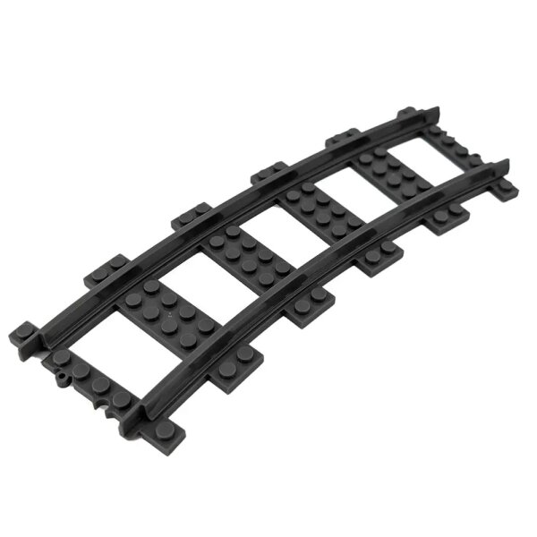 Stone Heap - 16 curve R56 semicerchio - binari per treni in mattoncini da costruzione