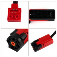 Stone Heap - Moteur RED M - pour trains, voitures et autres constructions en briques