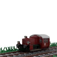 Stone Heap - locomotive de manoeuvre diesel DB K&ouml;f II BR 323 (406 pi&egrave;ces)