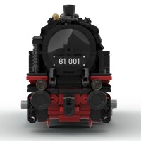 Stone Heap - locomotive tender de manoeuvre a vapeur DB BR 81 a quatre essieux accouples (964 pi&egrave;ces)