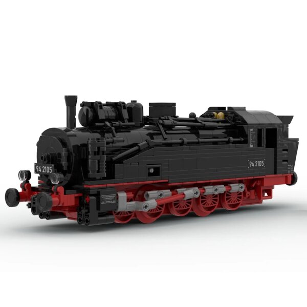 Stone Heap - locomotive a vapeur DR BR 94.19-21 saxonne XI HT (1 039 pi&egrave;ces)