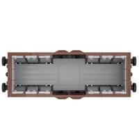 Stone Heap - DB Ommr 33 Two-Axle High-Sided Wagon (508 pieces)