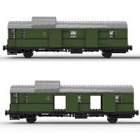 Stone Heap - set 2 in 1 carrozza passeggeri a 2 assi Bi-29 oppure carrozza bagagliaio Pwi-29 (984 pezzi)