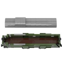 Stone Heap - set 2 in 1 carrozza passeggeri a 2 assi Bi-29 oppure carrozza bagagliaio Pwi-29 (984 pezzi)