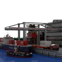 Stone Heap - terminal DB Nez di trasbordo container (1583 pezzi)