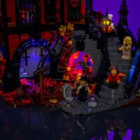 LMB 2.0 LED Licht Set f&uuml;r LEGO&reg; BrickLink 910049 Adventure in Transylvania