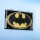 Acrylic wall display for LEGO&reg; 76330 Batman Logo (with yellow oval on black background)