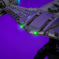 LMB 2.0 LED Kit d&rsquo;&eacute;clairage pour LEGO&reg; 75442 Star Wars - Le chasseur N-1 du Mandalorien