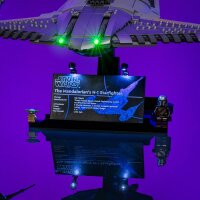 LMB 2.0 LED Kit d&rsquo;&eacute;clairage pour LEGO&reg; 75442 Star Wars - Le chasseur N-1 du Mandalorien