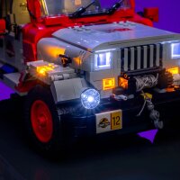 LMB 2.0 LED Licht Set f&uuml;r LEGO&reg; 77984 Jurassic Park - Jeep Wrangler