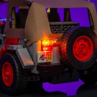 LMB 2.0 LED Licht Set f&uuml;r LEGO&reg; 77984 Jurassic Park - Jeep Wrangler