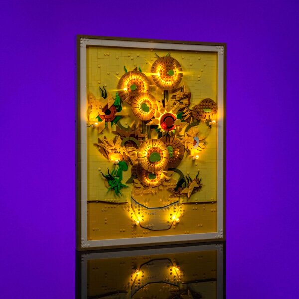 LMB 2.0 LEGO&reg; 31215# Vincent Van Gogh - Sunflowers Light Kit