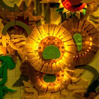 LMB 2.0 LEGO&reg; 31215# Vincent Van Gogh - Sunflowers Light Kit