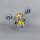Supporto in acrilico per LEGO&reg; 75447 Star Wars - Razor Crest (angolato, 6 cm di altezza)