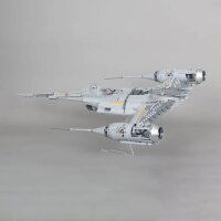 Acrylic 2-in-1 stand for LEGO&reg; 75442 Star Wars - N-1 Starfighter of the Mandalorian (adjustable)