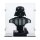 Acryl-Display f&uuml;r LEGO&reg; 75439 Star Wars - Darth Vader B&uuml;ste (Mit schwarzem Boden)