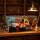 Acryl-Display f&uuml;r LEGO&reg; 77984 Jurassic Park Jeep Wrangler  (Mit Hintergrundbild & schwarzem Boden)