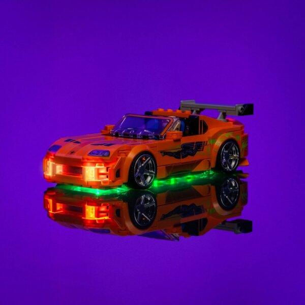 LMB 2.0 Kit di illuminazione a LED per LEGO&reg; 77260 Fast and Furious Toyota Supra MK4
