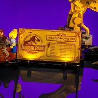 LMB 2.0 LED Kit d&rsquo;&eacute;clairage pour LEGO&reg; 76968 Les fossiles de dinosaures - le Tyrannosaurus rex