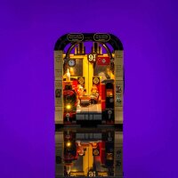 LMB 2.0 LED Kit d&rsquo;&eacute;clairage pour LEGO&reg; 76450 Harry Potter - Book nook  le Poudlard Express