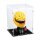 Acryl-Display f&uuml;r LEGO&reg; 43022 Scuderia Ferrari HP Lewis Hamilton Helm (Mit schwarzem Boden)