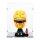 Acryl-Display f&uuml;r LEGO&reg; 43022 Scuderia Ferrari HP Lewis Hamilton Helm (Mit schwarzem Boden)