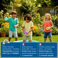 Palloncini dacqua riutilizzabili e autosigillanti, set da 6, in silicone (senza magneti)