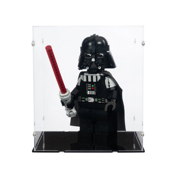 Acrylic display for LEGO&reg; 75461 Star Wars - Up-Scaled Darth Vader Minifigure (With black floor)