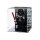 Display in acrilico per LEGO&reg; 75461 Star Wars - Grande minifigure di Darth Vader (con immagine di sfondo e base nera)