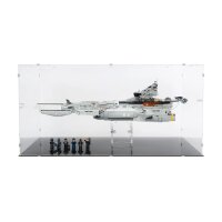 Acryl-Display XL & 2in1 St&auml;nder f&uuml;r LEGO&reg; 76354 S.H.I.E.L.D.-Helicarrier (Mit schwarzem Boden)