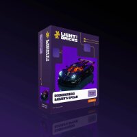 LMB 2.0 Kit di illuminazione a LED per LEGO&reg; 42232 Hypercar Koenigsegg Sadairs Spear