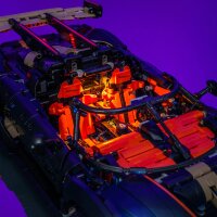 LMB 2.0 Kit di illuminazione a LED per LEGO&reg; 42232 Hypercar Koenigsegg Sadairs Spear