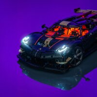 LMB 2.0 Kit di illuminazione a LED per LEGO&reg; 42232 Hypercar Koenigsegg Sadairs Spear