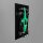 Supporto da parete in acrilico per LEGO&reg; 42240 Auto F1&reg; Aston Martin Aramco AMR25 (con fondo nero)