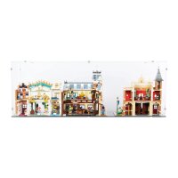 Pr&eacute;sentoir en acrylique pour LEGO&reg; 43302 Disney - Main Street U.S.A. (avec fond noir)