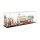 Pr&eacute;sentoir en acrylique pour LEGO&reg; 43302 Disney - Main Street U.S.A. (avec fond noir)