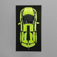 Support mural en acrylique pour LEGO&reg; 42115...