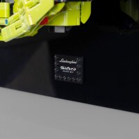 Acrylic Wall Mount for LEGO&reg; 42115 Lamborghini Si&aacute;n FKP 37 (with black background)