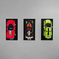 Acrylic Wall Mount for LEGO&reg; 42115 Lamborghini Si&aacute;n FKP 37 (with black background)