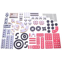 BAKOBA Education Box (87 Teile + 1 Waschbarer Aufbewahungs-Bag - ohne LEGO®-Verbinder)