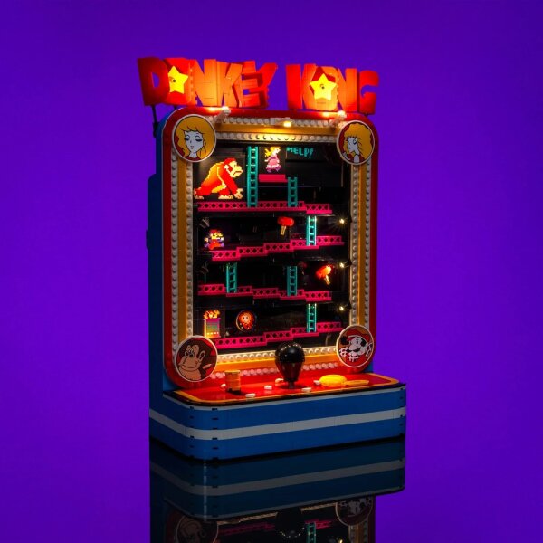 LMB 2.0 LEGO&reg; 72051# Super Mario - Donkey Kong Arcade Light Kit