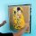 Display da parete in acrilico per LEGO&reg; 31221 Gustav Klimt - Il bacio (con sfondo nero)