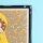Display da parete in acrilico per LEGO&reg; 31221 Gustav Klimt - Il bacio (con sfondo nero)