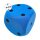 Cube en mousse 15 x 15 cm, Bleu