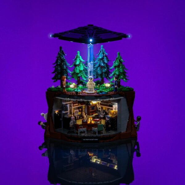 LMB 2.0 LED Kit d&rsquo;&eacute;clairage pour LEGO&reg; 21369 The X-Files
