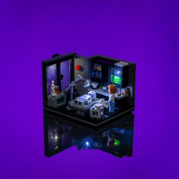 LMB 2.0 Kit di illuminazione a LED per LEGO&reg; 40896 The X-Files - Il laboratorio di Scully