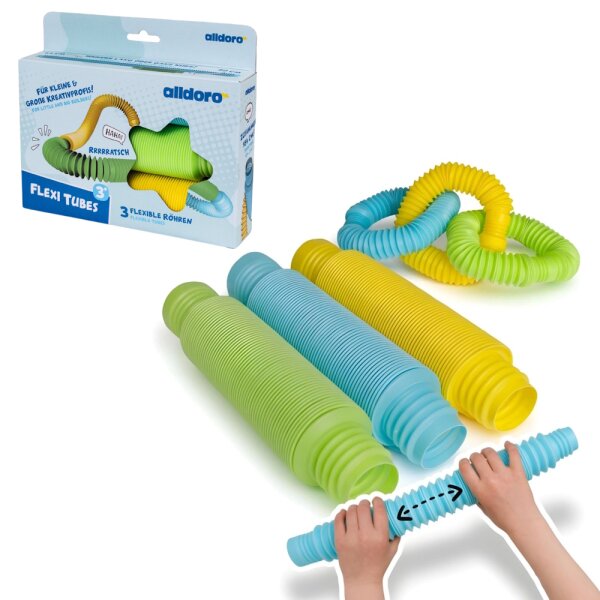 Tubi Flexi Pop &Oslash; 4,5 cm (set da 3)