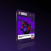 LMB 2.0 Kit di illuminazione a LED per LEGO&reg; 11513 Composizione di fiori scuri