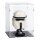 Display in acrilico per LEGO&reg; 75458 Star Wars - Casco Pilota AT-RT Imperial Remnant (con fondo nero)