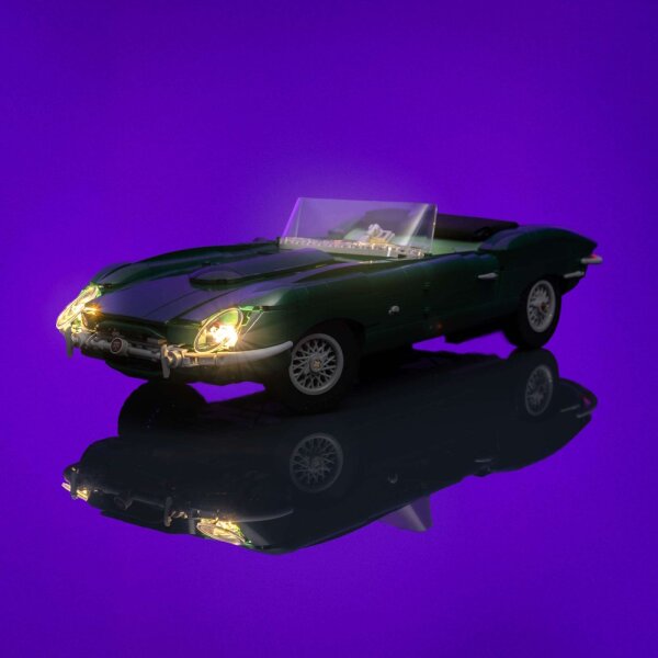 LMB 2.0 Kit di illuminazione a LED per LEGO&reg; 11381 Jaguar E-Type
